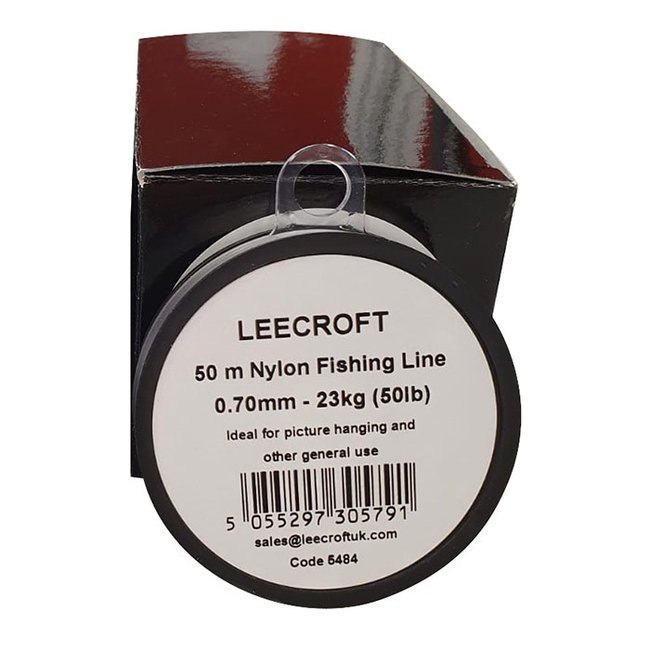 LEECROFT NYLON FISHING LINE 0.7MM - 23KG / 50LB 50M. WL5484 \\\KD19975