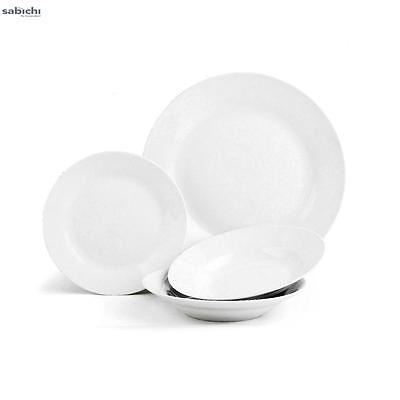 SABICHI EVERDAY WHITE 12PCS DINNER SET. 132239-L \\\KD19983