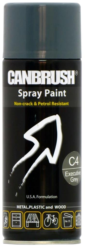 CANBRUSH C4 EXECUTIVE GREY ALL PURPOSE SPRAY PAINT 400ML. C4 \\\KD20019