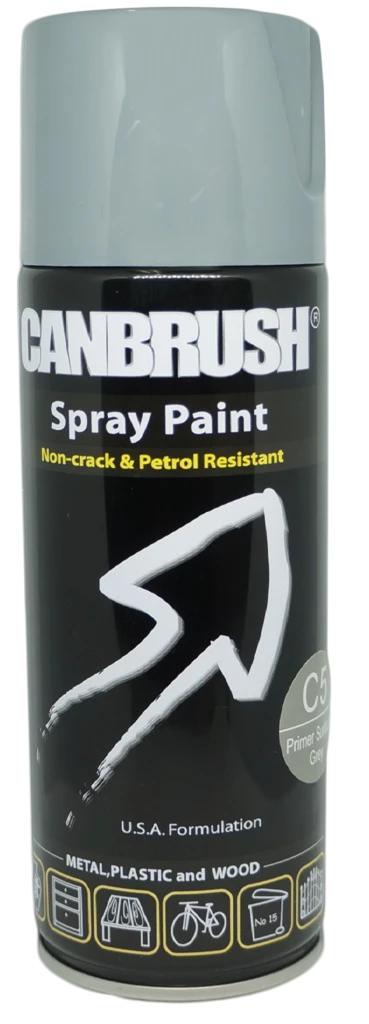 CANBRUSH C5 PRIMER SURFACE GREY ALL PURPOSE SPRAY PAINT 400ML. CANC5 \\\KD20020