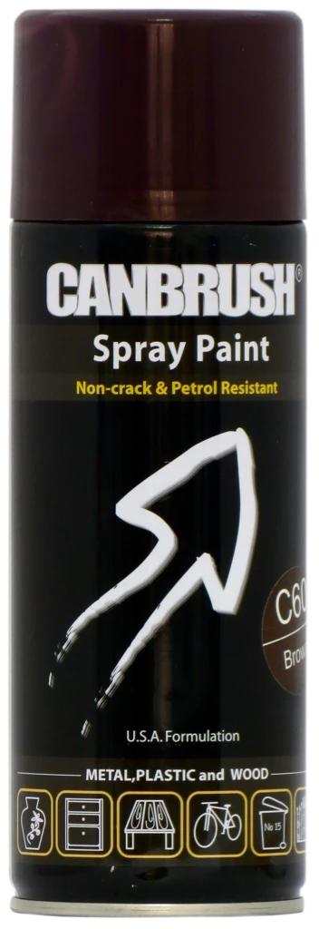 CANBRUSH C60 BROWN ALL PURPOSE SPRAY PAINT 400ML. CACC60 \\\KD20022