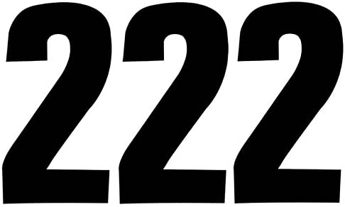 STARPACK BLACK SELF ADHESIVE NUMBER 2 75MM 3/PK. 72639 \\\KD20036