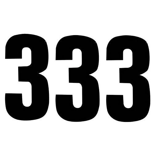 STARPACK BLACK SELF ADHESIVE NUMBER 3 75MM 3/PK. 72640 \\\KD20037