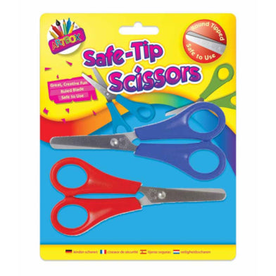 ARTBOX SAFE TIP SCISSORS 2/PK. TA6171 \\\KD20130