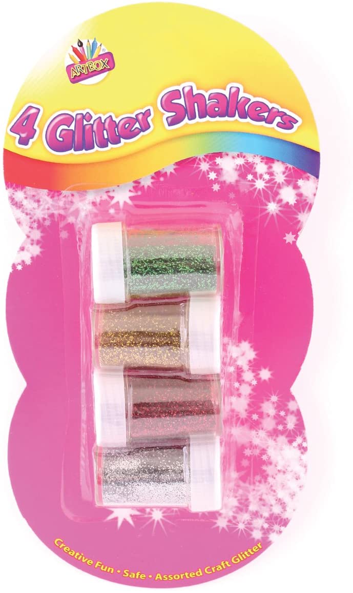 ARTBOX GLITTER SHAKERS 8G 4/PK. TA6089 \\\KD20131