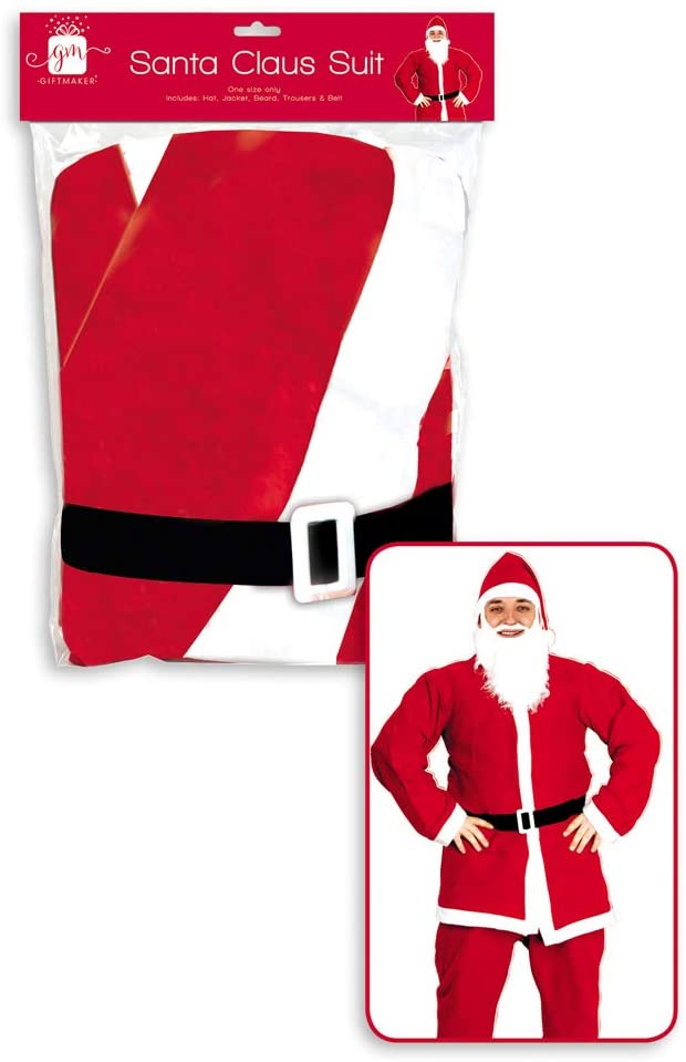 GIFTMAKER MENS SANTA CLAUS SUIT. XSOMSS \\\KD20154
