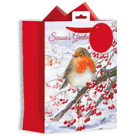 CHRISTMAS EXTRA LARGE GIFT BAG - ROBIN. XALGB31X \\\KD20177