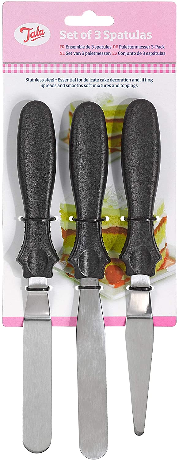 TALA CAKE ICING SPATULAS 3/PK. 10A11004 \\\KD20227