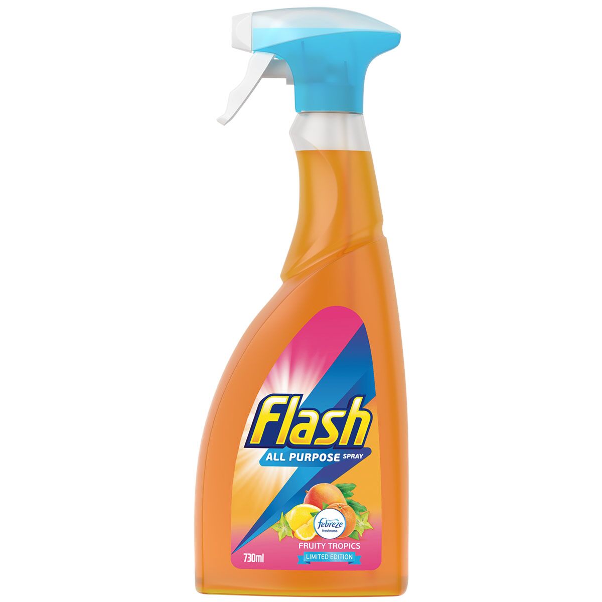 FLASH FRUITY TROPICS ALL PURPOSE CLEANING SPRAY 730ML. FLASH93 \\\KD20254