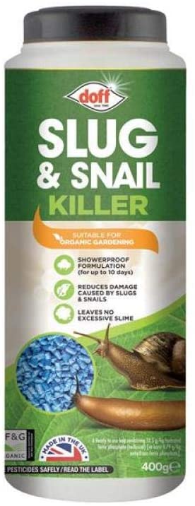 DOFF 400G SLUG & SNAIL KILLER ORGANIC GARDENING. F-AG-400-DOF \\\KD20261
