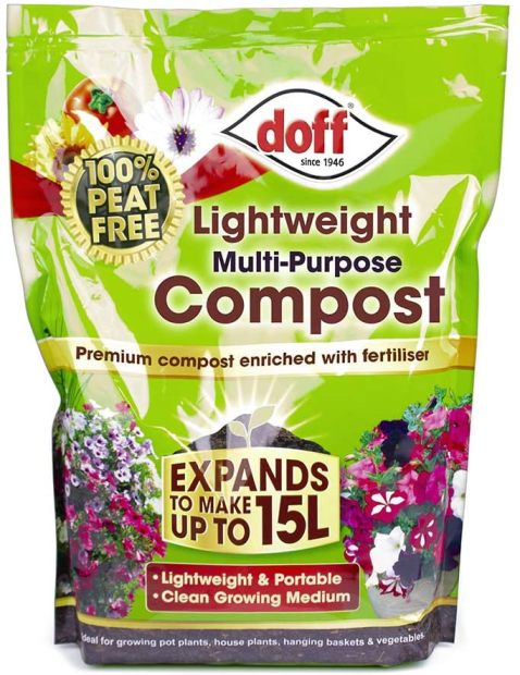 DOFF LIGHTWEIGHT MULTI PURPOSE COMPOST EXPANDS TO 15 LITRES. F-WA-O00-DOF-03 \\\KD20267