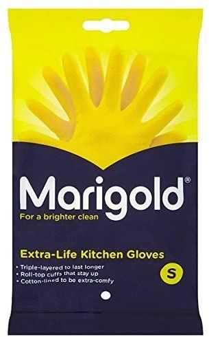 SMALL MARIGOLD EXTRA LIFE KITCHEN GLOVES SINGLE PAIR. FH037106 \\\KD20301