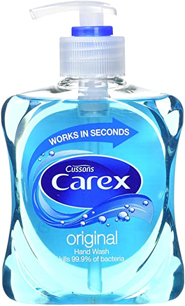 PACK OF 6 CUSSONS CAREX ORIGINAL HAND WASH REFILL 250ML. CHWO \\\KD20307