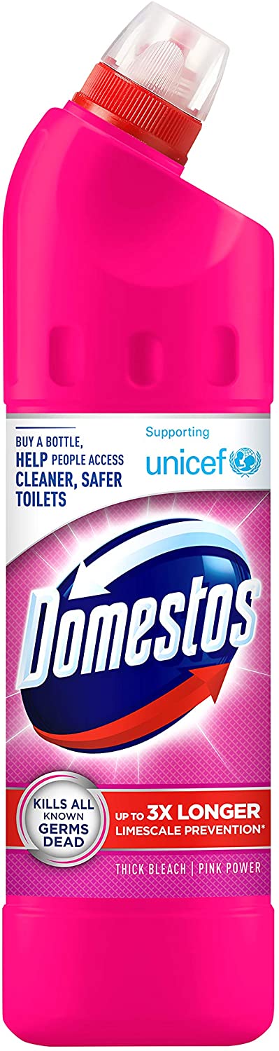 DOMESTOS PINK POWER THICK BLEACH 750ML. DBP \\\KD20336
