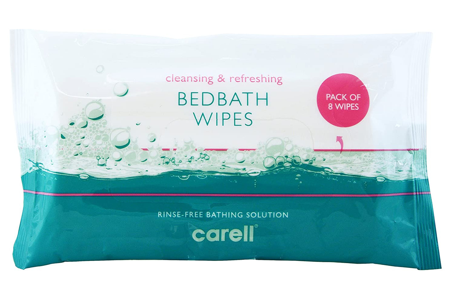 CLINELL / CARELL BED BATH WIPES 8/PK. CBB8 \\\KD20351