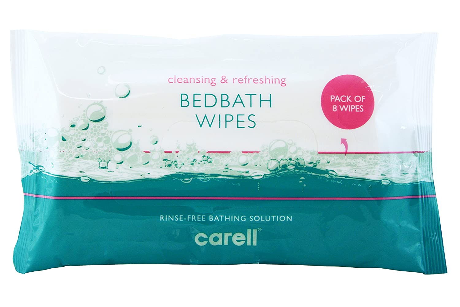 CLINELL / CARELL BED BATH WIPES 8/PK. CBB8 \\\KD20351