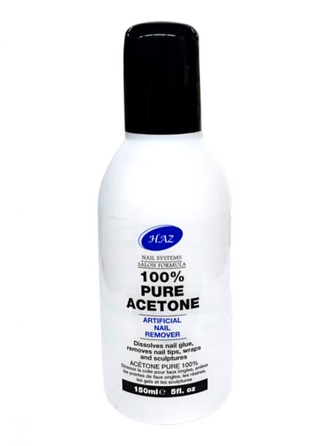 HAZ 100% PURE ACETONE 150ML. HAZ-A150 \\\KD20370
