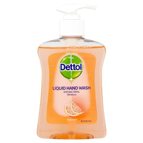 DETTOL ANTIBACTERIAL HANDWASH REFRESH GRAPEFRUIT 250ML. 30554 \\\KD20375