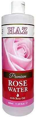 HAZ PREMIUM ROSE WATER 500ML. HAZ-RW01 \\\KD20386
