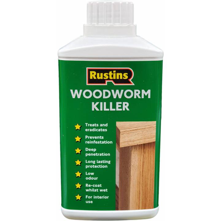 RUSTIN WOODWORM KILLER 250ML. AWWK250 \\\KD20403