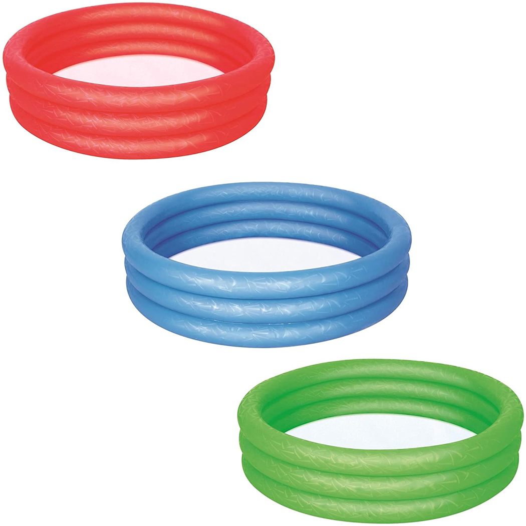 BESTWAY SPLASH & PLAY 3 RING PADDLING POOL 40" X 10". BW51024 \\\KD20453