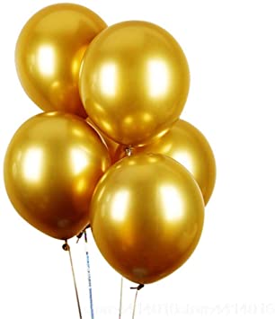 GSD METALLIC GOLD BALLOONS 12/PK. 941759 \\\KD20527