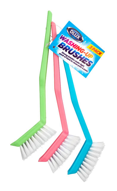 DLUX DISH BRUSH 3/PK. Z2486 \\\KD20541