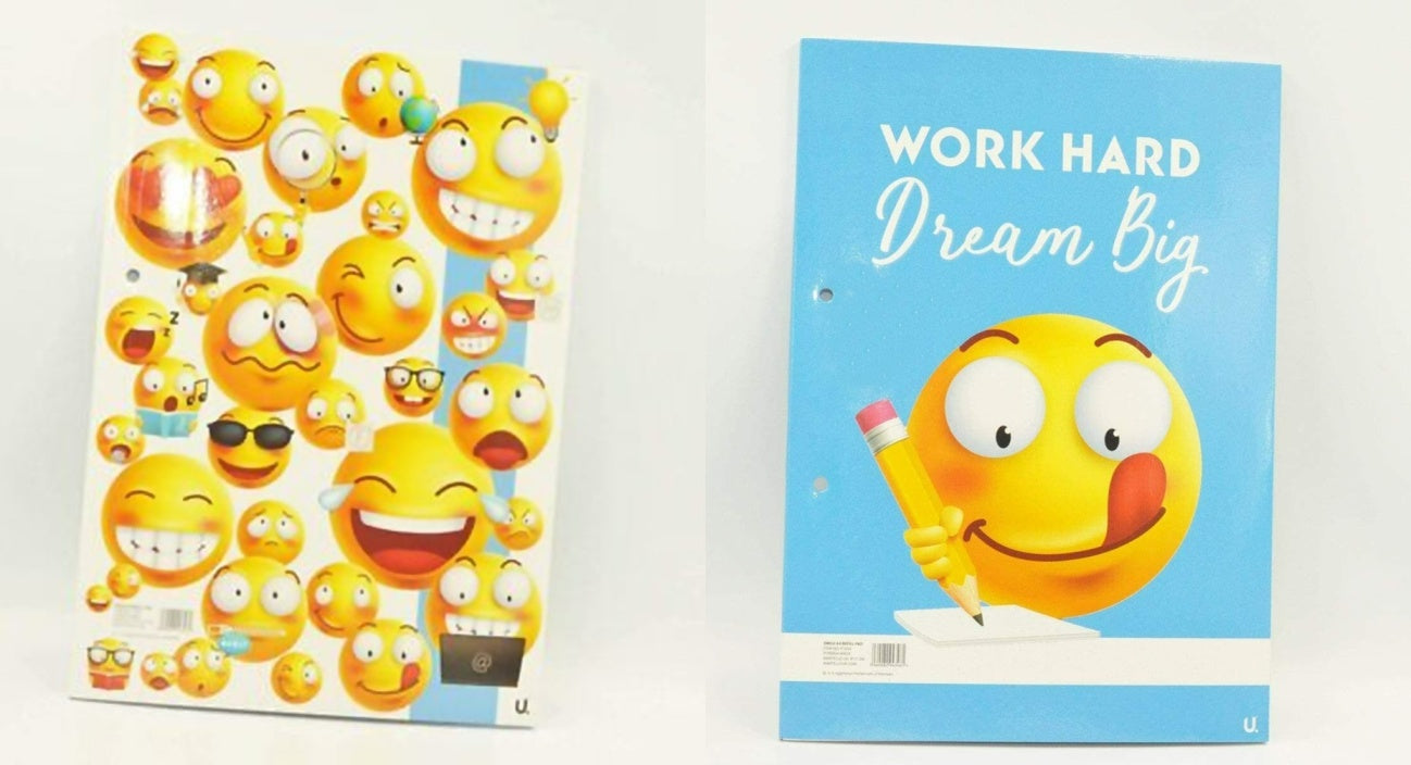 EMOJI A4 REFILL PAD ASSOTED DESING. P1034 \\\KD20574