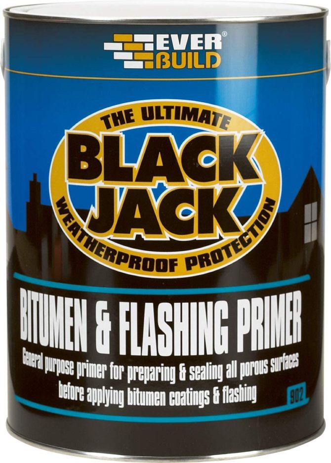 EVERBUILD 90201 902 BITUMEN & FLASHING PRIMER BLACK 1 LITRE. 90201 \\\KD20586