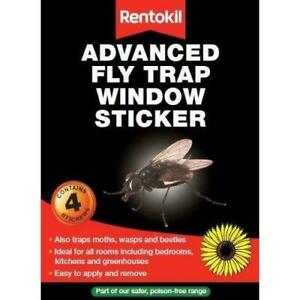 RENTOKIL WINDOW FLY TRAPS 4 PCS. FW35 \\\KD20620