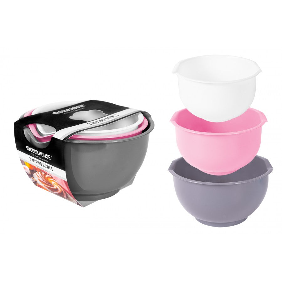 RSW COOKHOUSE SET OF THREE COLOURED MIXING BOWL SET. AM2799 \\\KD20637