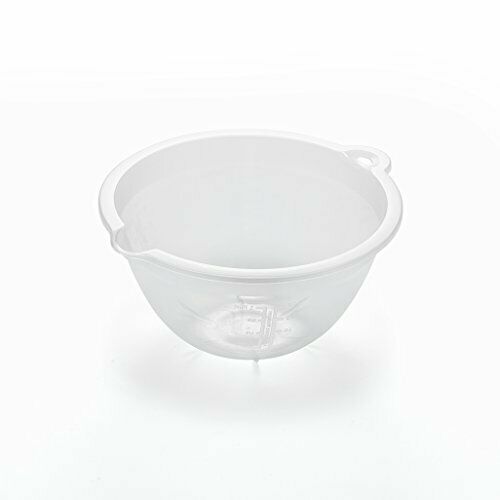 ADDIS SMALL PLASTIC MIXING BOWL TRANSPARENT APPX 700 ML. 518004 \\\KD20652