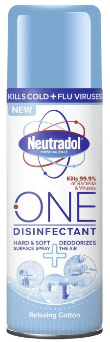 NEUTRADOL ONE DISINFECTANT RELAXING COTTON 300ML. 6RKS \\\KD20667