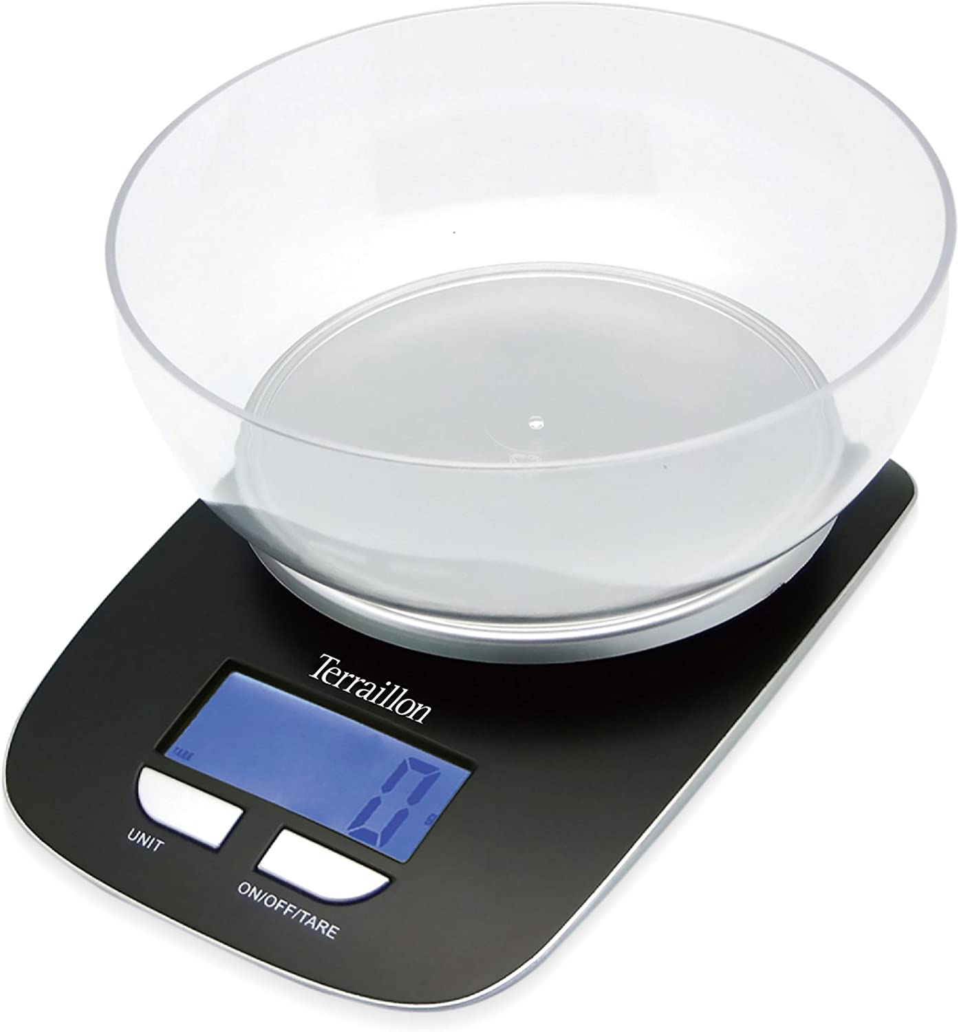 TERRAILLON DIGITAL BOWL SCALE - BLACK FOR UP TO 5 KG. 14643 \\\KD20720