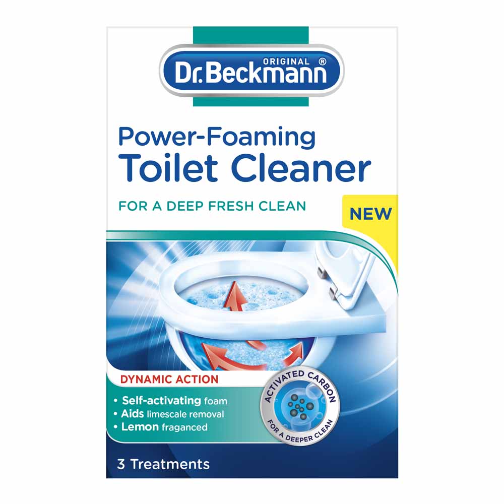 DR BECKMANN FOAMING TOILET CLEANER 300G (3 X 100GM). 1703 \\\KD20723
