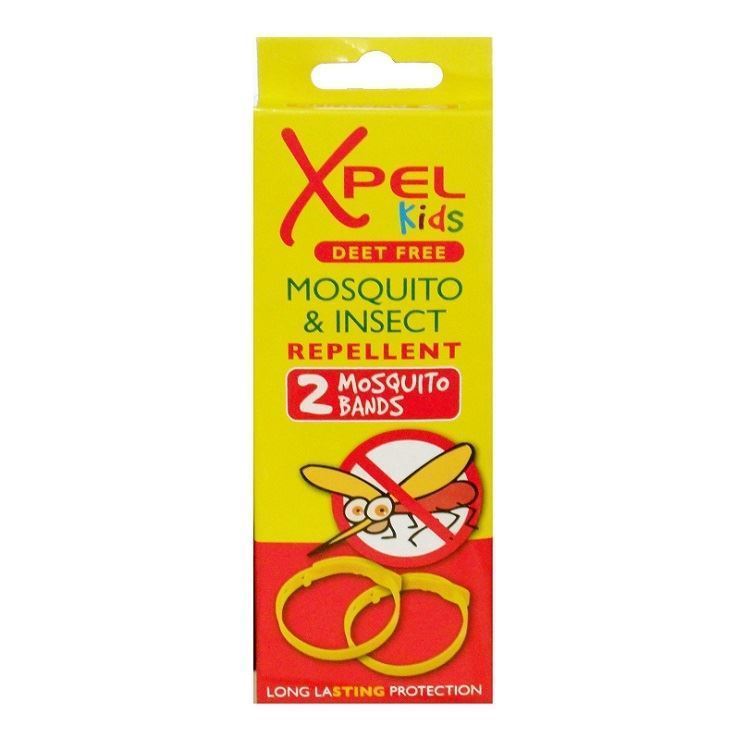 XPEL KIDS MOSQUITO AND INSECT REPELLENT BANDS PACK OF 2. XP40087 \\\KD20732