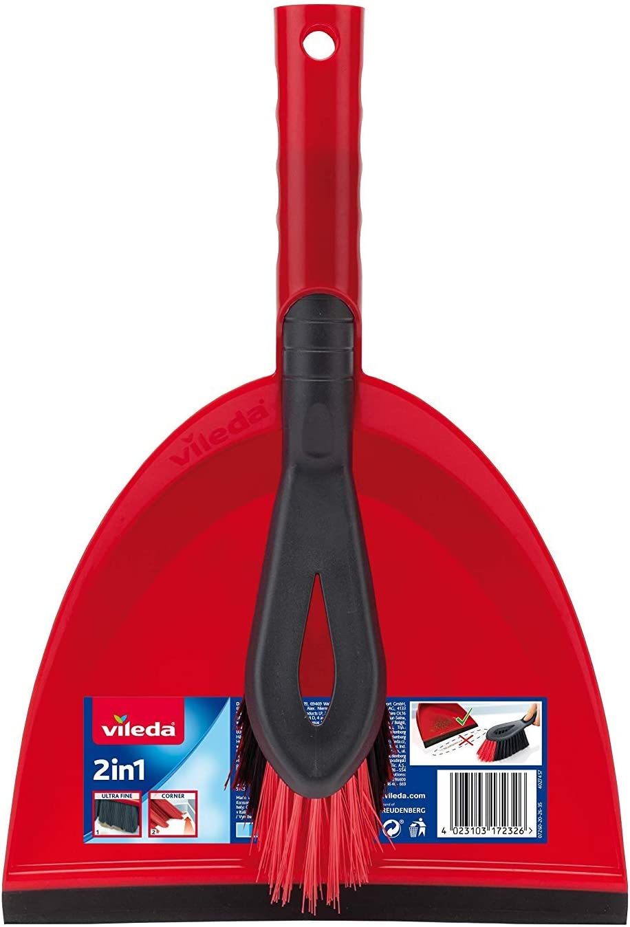 VILEDA DUST PAN & BRUSH SET. FH141742 \\\KD20756