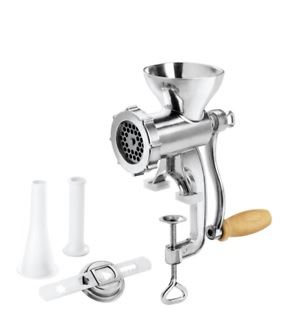 METALTEX JACK-8 MINCER WITH ATTACHMENTS ALUMINIUM SILVER 3 IN 1. 2517240000 \\\KD20807