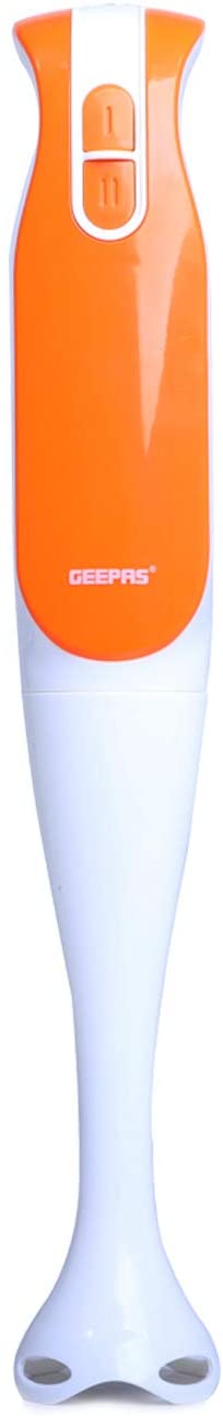 GEEPAS 2 SPEEDS ORANGE HAND BLENDER 200W. GHB5467OG \\\KD20837