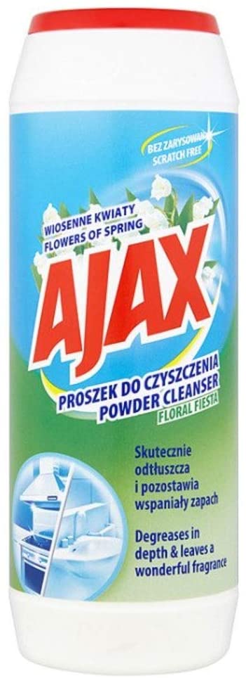 AJAX POWDER CLEANSER SCRATCH FREE SPRING FLOWER 450G. AJAXSPRING \\\KD20842