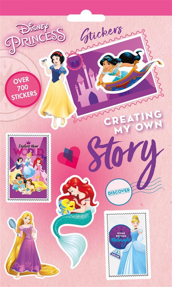 DISNEY PRINCESS 700 STICKERS. PSSTR3 \\\KD20892