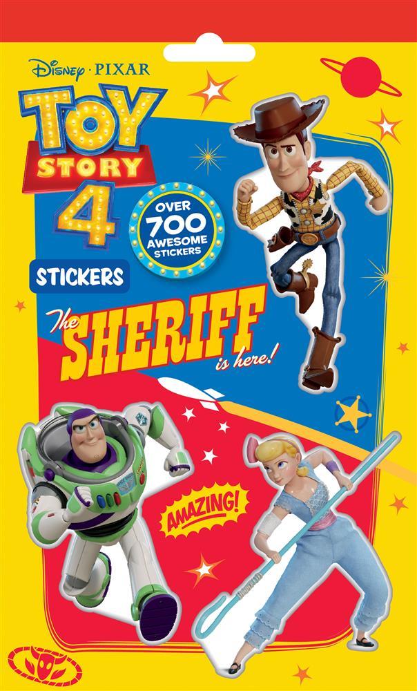 DISNEY TOY STORY 4 700 STICKERS. TYSTR \\\KD20898