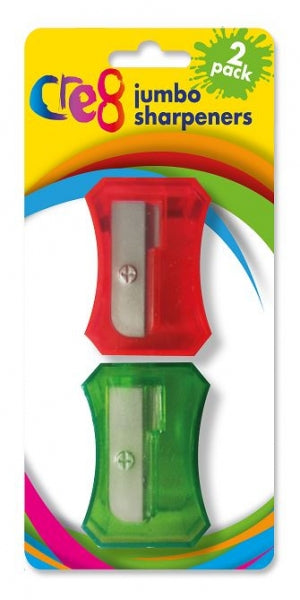 CR8 JUMBO SHARPENERS 2/PK. P2697 \\\KD20917