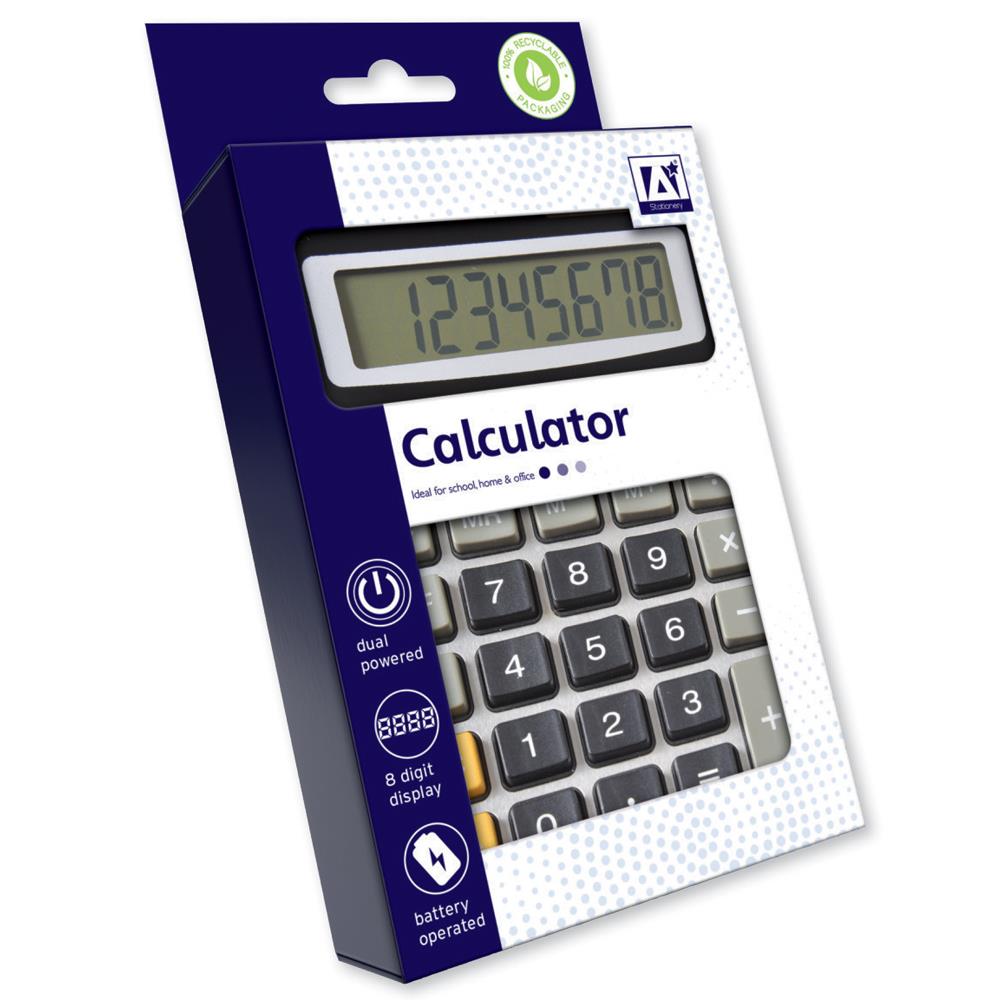 ANKER STATIONERY DUAL POWERED DESK CALCULATOR. CALC/3 \\\KD20969