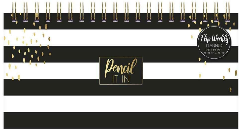 PENCIL IT TIN FLIP WEEKLY PLANNER. PNWP \\\KD20986