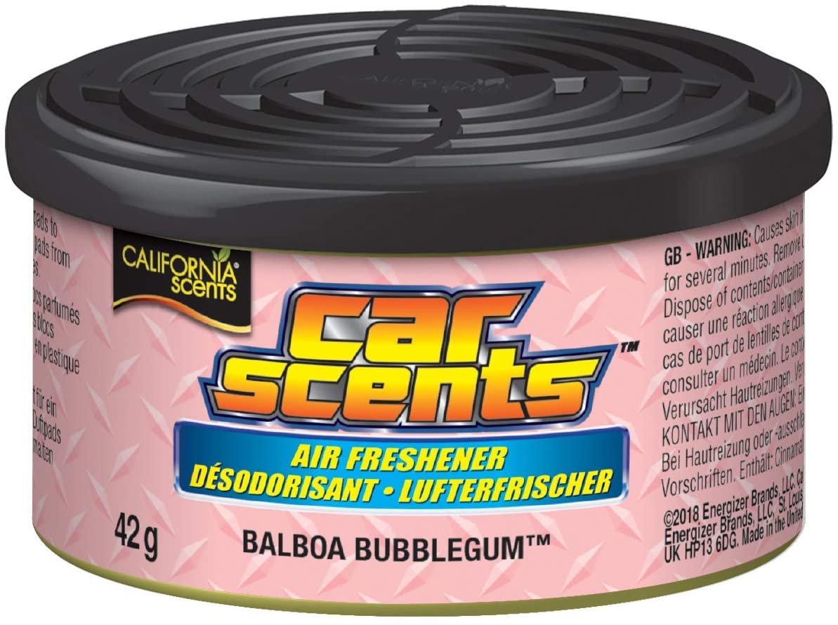 CALIFORNIA SCENTS CAR AIR FRESHENER 42G - BUBBLEGUM. CCS049 850482 \\\KD20999
