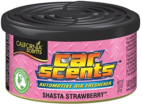 CALIFORNIA SCENTS CAR AIR FRESHENER 42G - SHASTA STRAWBERRY. CCS012D1U \\\KD21002