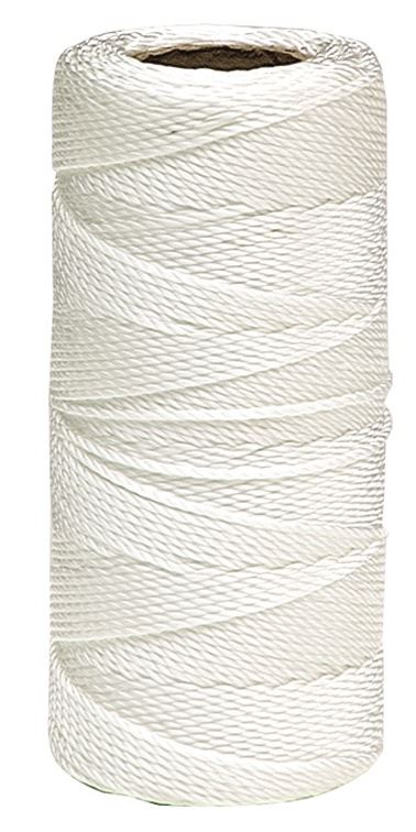 NO 4 WHITE 16 PLAIT NYLON CORD 200M SPOOL. HN04 \\\KD21009