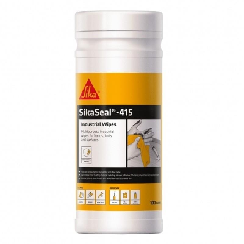 SIKASEALÂ® 415 INDUSTRIAL USE 100 WIPES. SKSEALWIPE100 \\\KD21019