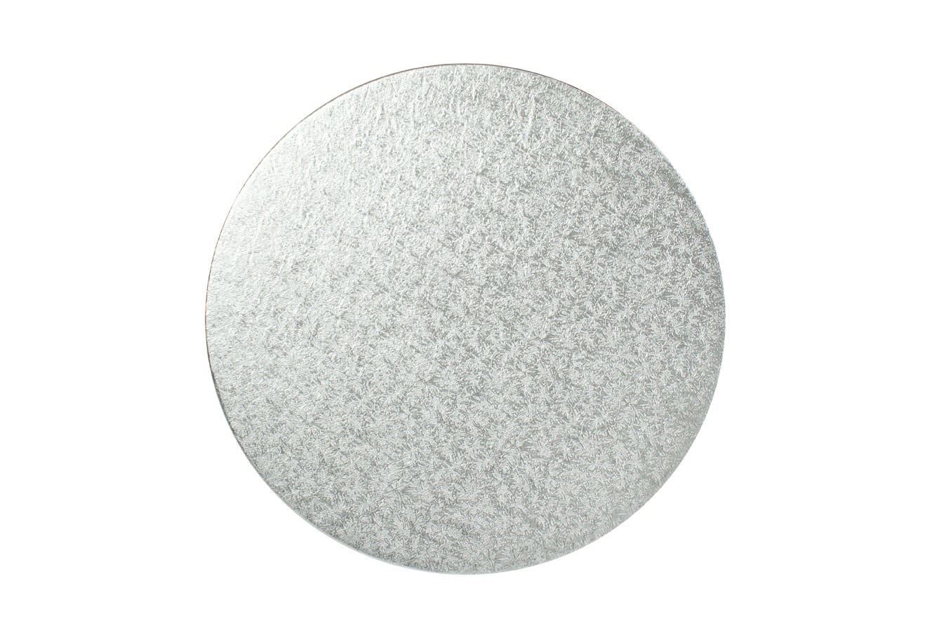 DORIC 10 INCH ROUND SILVER DOUBLE THICK CAKE BOARDS 10/PK. 14A-DTR10 \\\KD21051